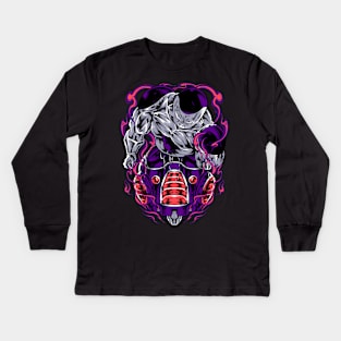 Namek Destroyer Kids Long Sleeve T-Shirt